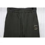 Thom Browne Check Patch 3D Embroidered Cotton Knit Trousers