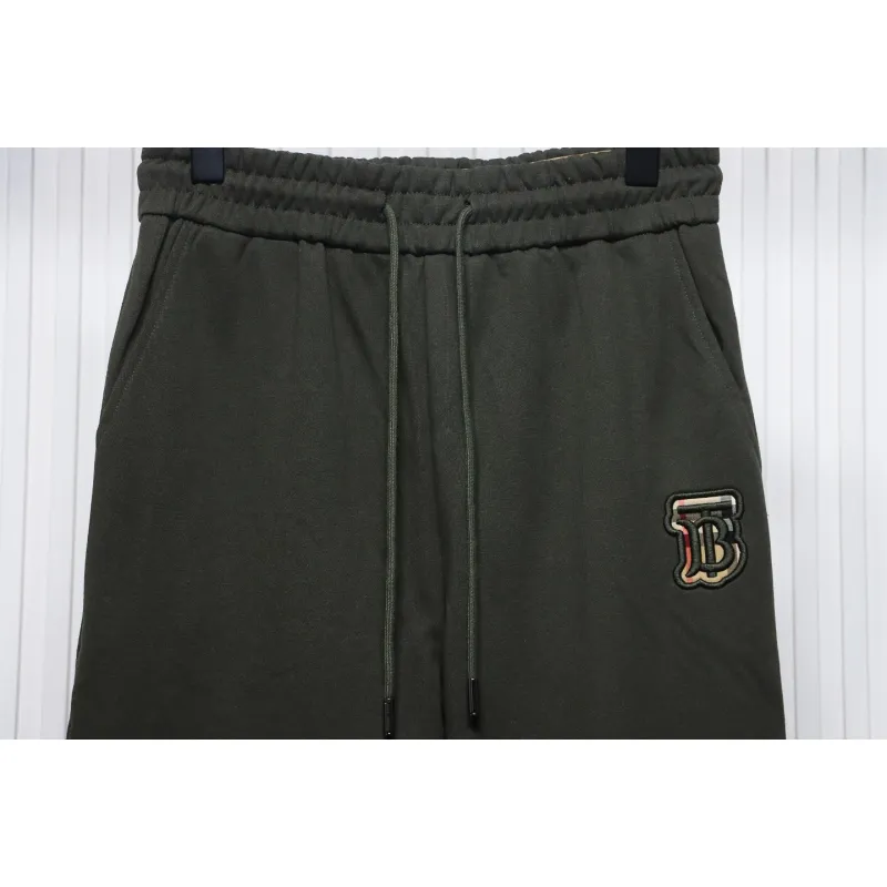 Thom Browne Check Patch 3D Embroidered Cotton Knit Trousers