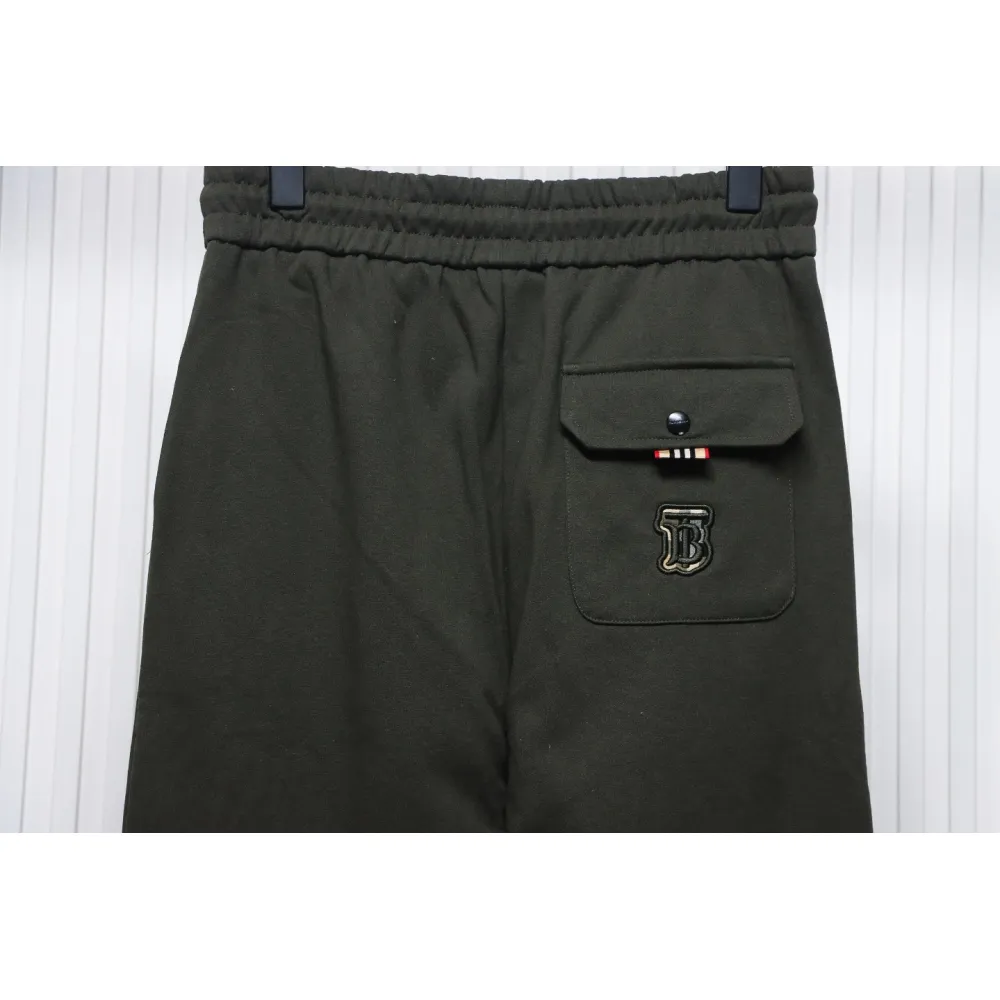 Thom Browne Check Patch 3D Embroidered Cotton Knit Trousers