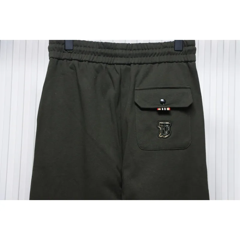 Thom Browne Check Patch 3D Embroidered Cotton Knit Trousers