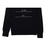 Thom Browne Classic Back Digital Print Hoodie Black