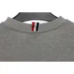 Thom Browne Classic Back Digital Print Hoodie Dark Grey