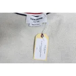 Thom Browne Classic Back Digital Print Hoodie Grey