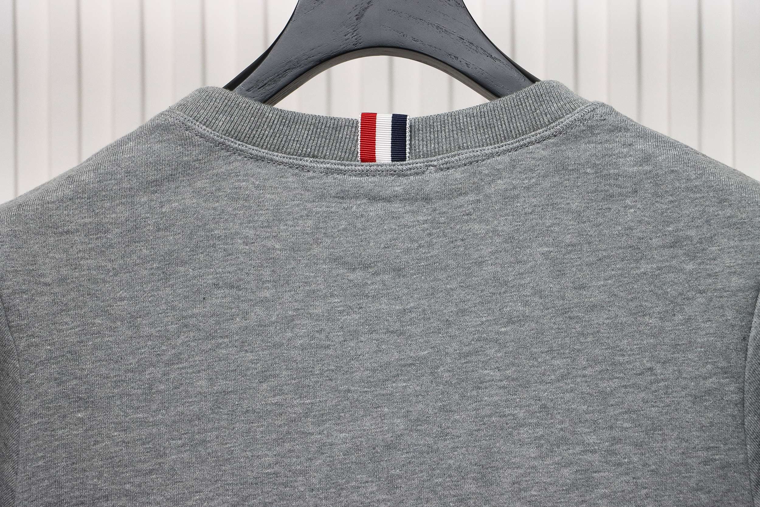 Thom Browne Classic Crew Neck Hoodie Grey