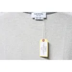 Thom Browne Classic Crew Neck Hoodie Grey