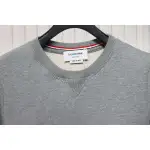 Thom Browne Classic Crew Neck Hoodie Grey