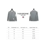 Thom Browne Classic Crew Neck Hoodie Grey
