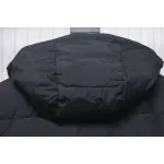 Thom Browne Classic Four-Bar Webbing Down Jacket Black
