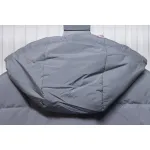 Thom Browne Classic Four-Bar Webbing Down Jacket Grey