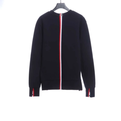 Thom Browne Classic Hoodie With Center Back Webbing 02