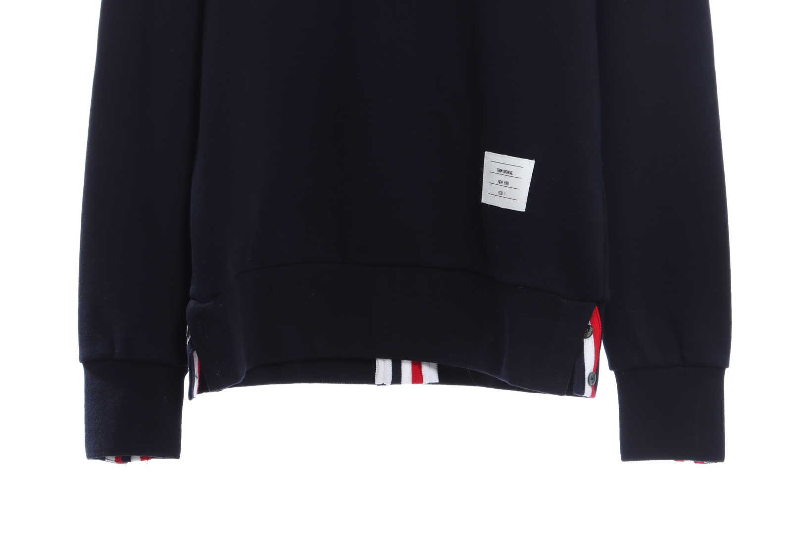 Thom Browne Classic Hoodie With Center Back Webbing