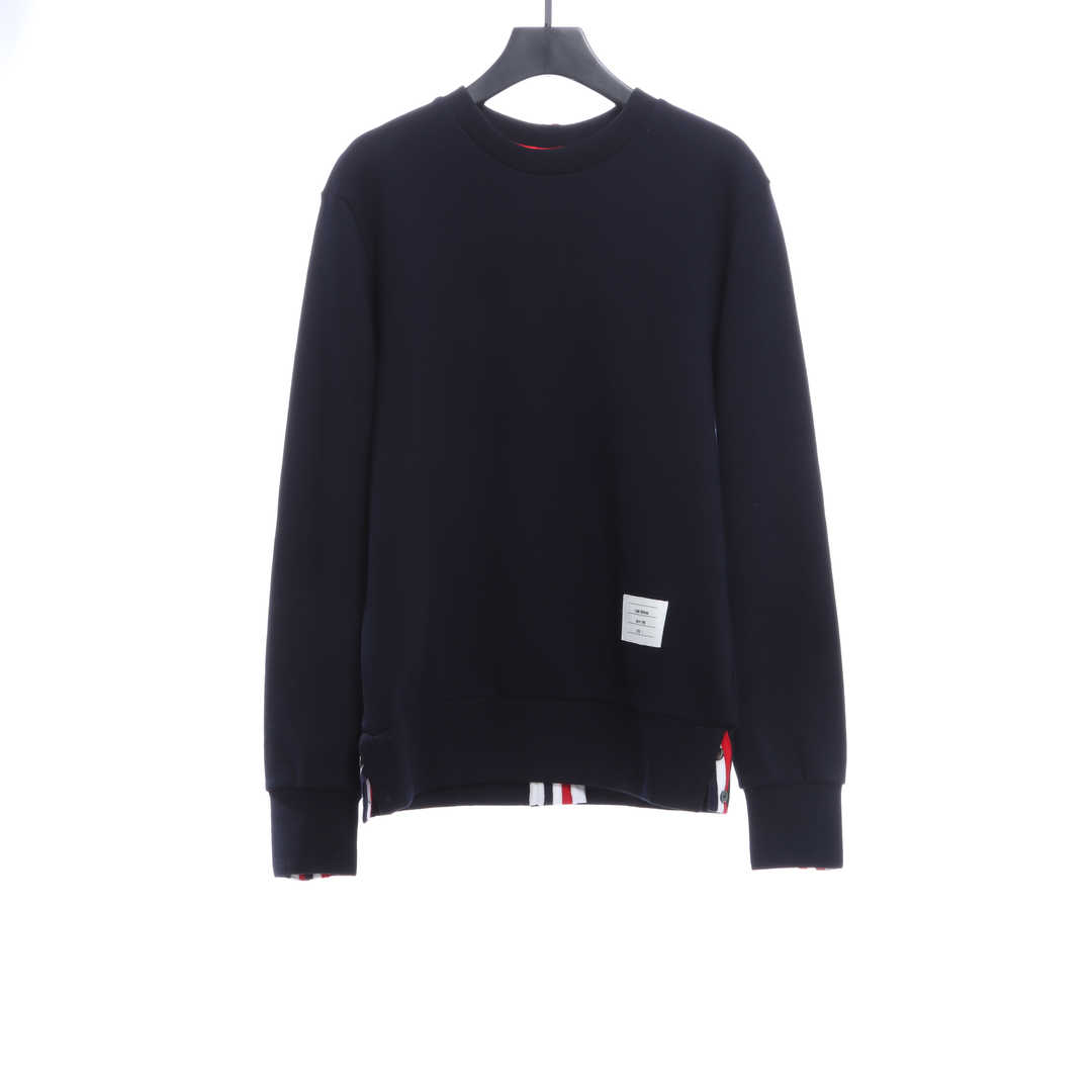 Thom Browne Classic Hoodie With Center Back Webbing