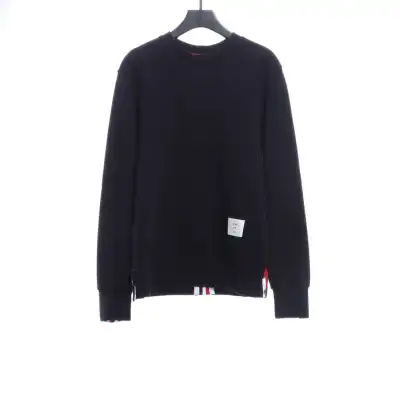 Thom Browne Classic Hoodie With Center Back Webbing 01
