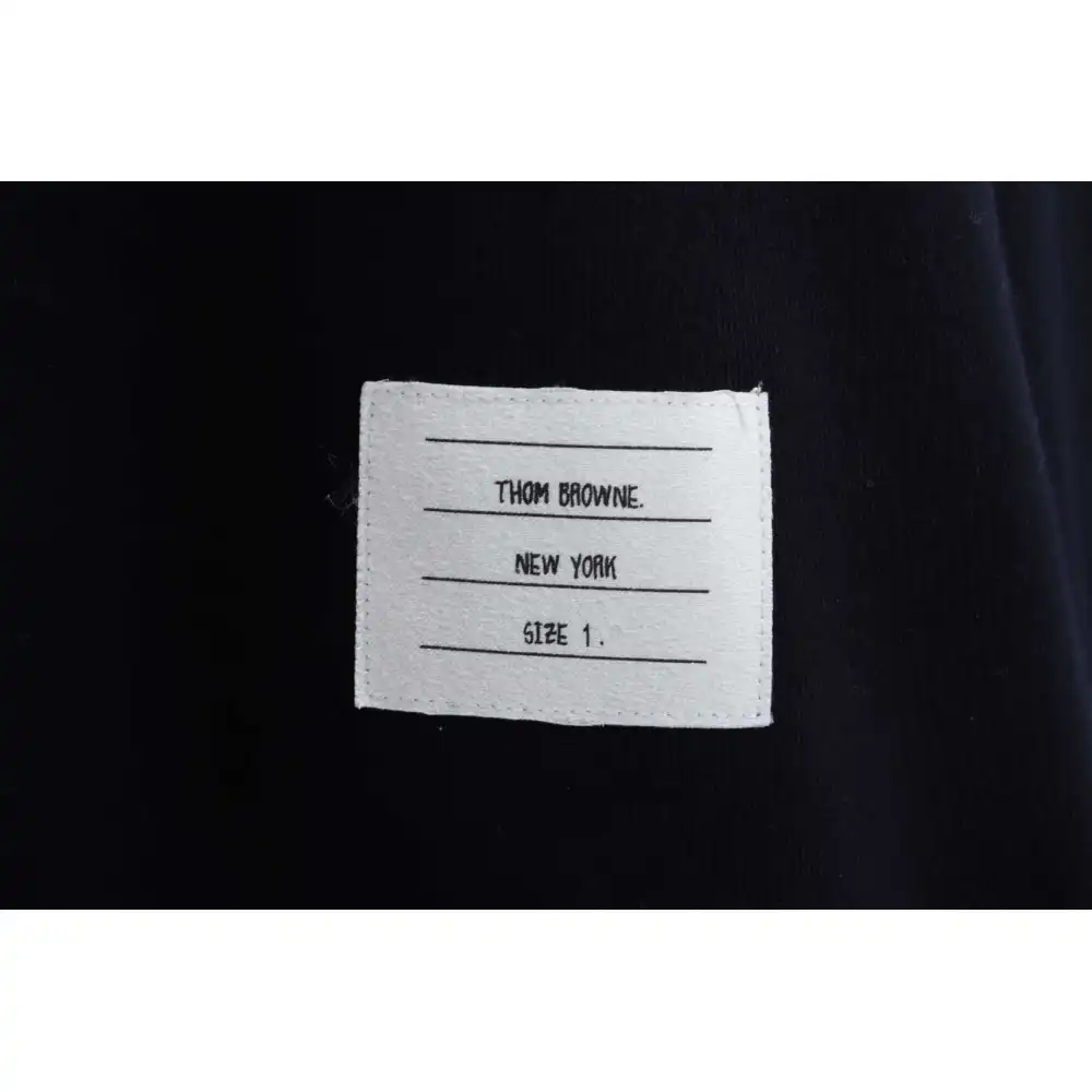 Thom Browne Classic Hoodie With Center Back Webbing