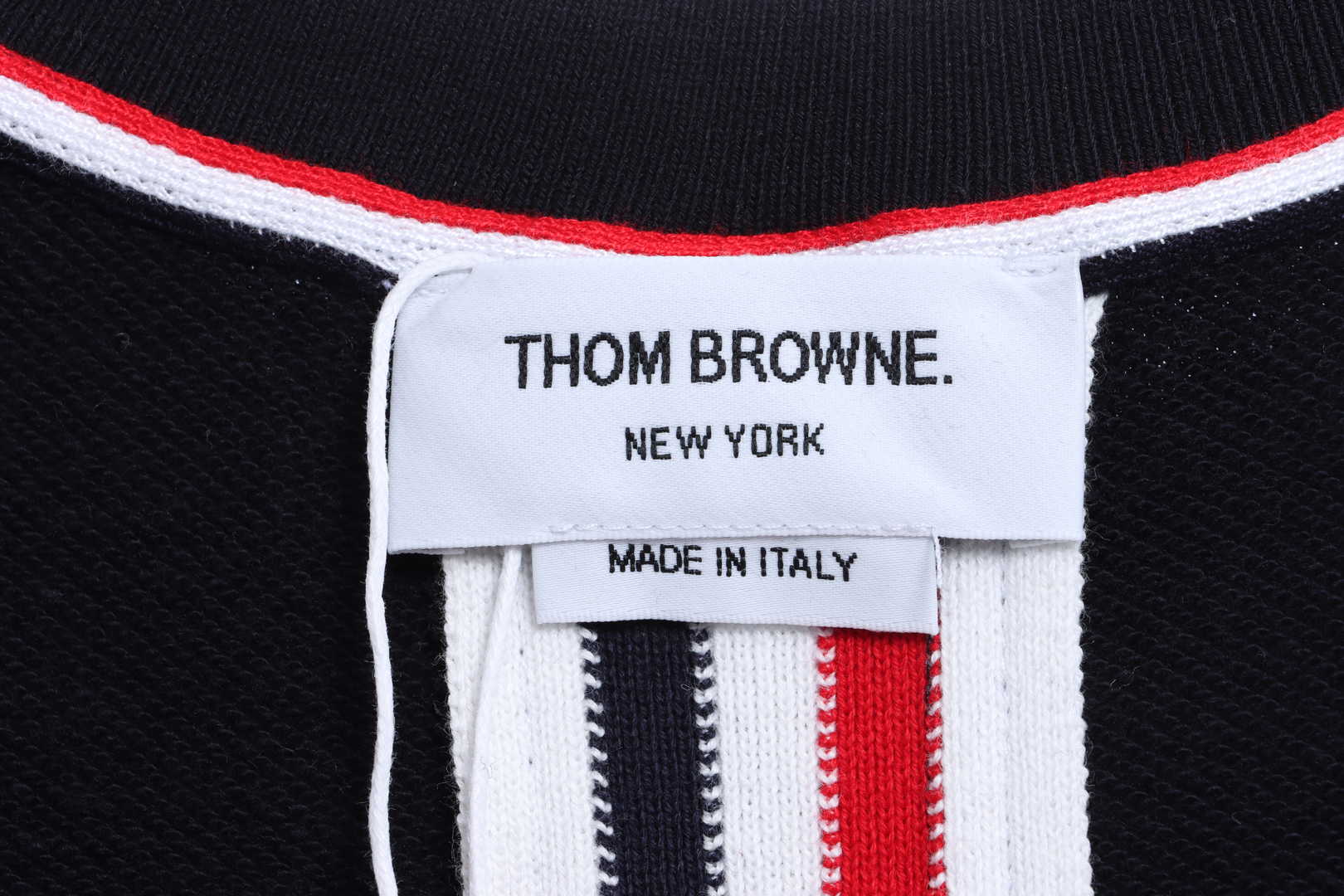 Thom Browne Classic Hoodie With Center Back Webbing