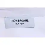 Thom Browne Classic Placket Web Long Sleeve Shirt