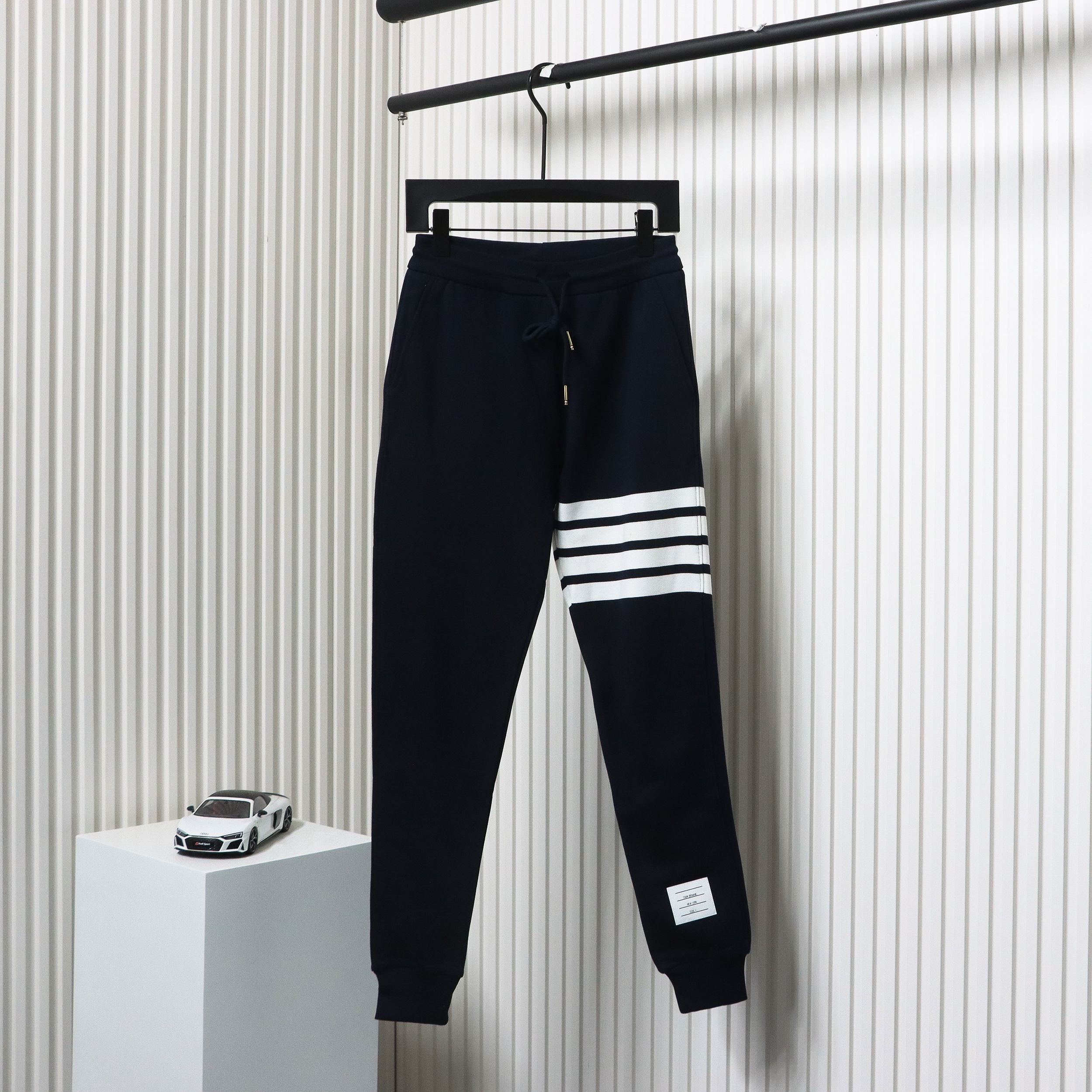 Thom Browne Classic Trousers Dark Blue