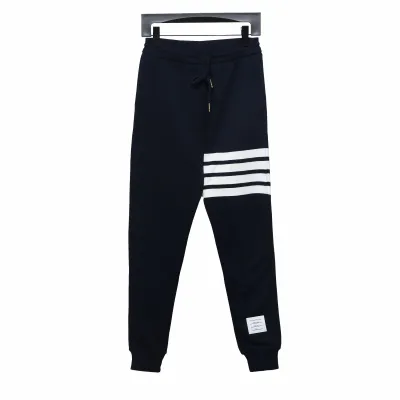 Thom Browne Classic Trousers Dark Blue 01