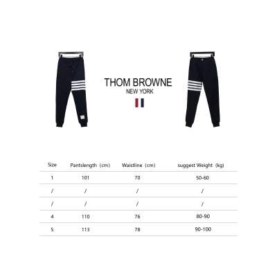 Thom Browne Classic Trousers Dark Blue 02