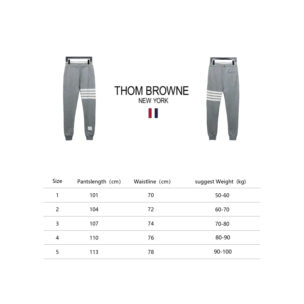 Thom Browne Classic Trousers Grey