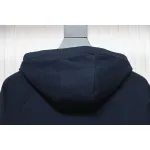Thom Browne Classic Zip Hoodie Blue