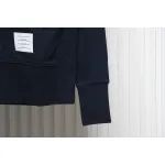 Thom Browne Classic Zip Hoodie Blue
