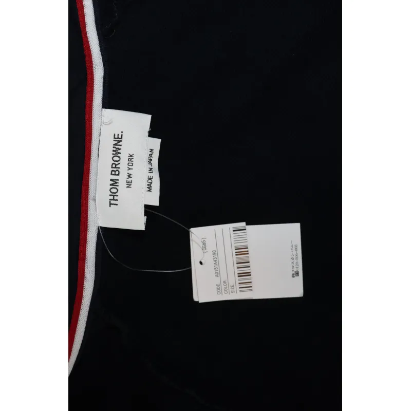 Thom Browne Classic Zip Hoodie Blue