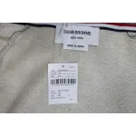 Thom Browne Classic Zip Hoodie Grey