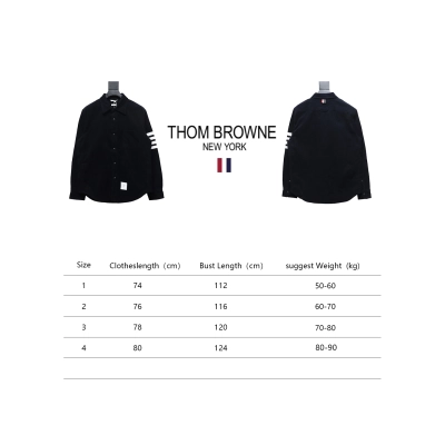 Thom Browne Corduroy Shirt Black 02