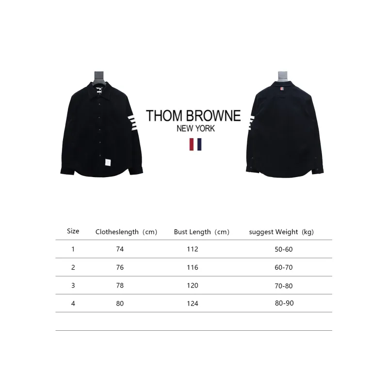 Thom Browne Corduroy Shirt Black