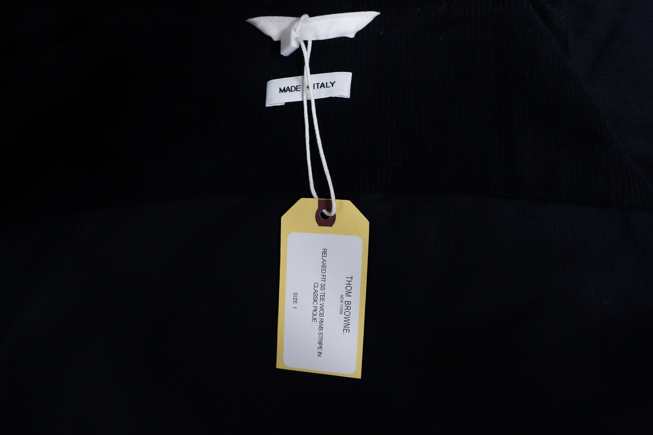 Thom Browne Corduroy Shirt Black
