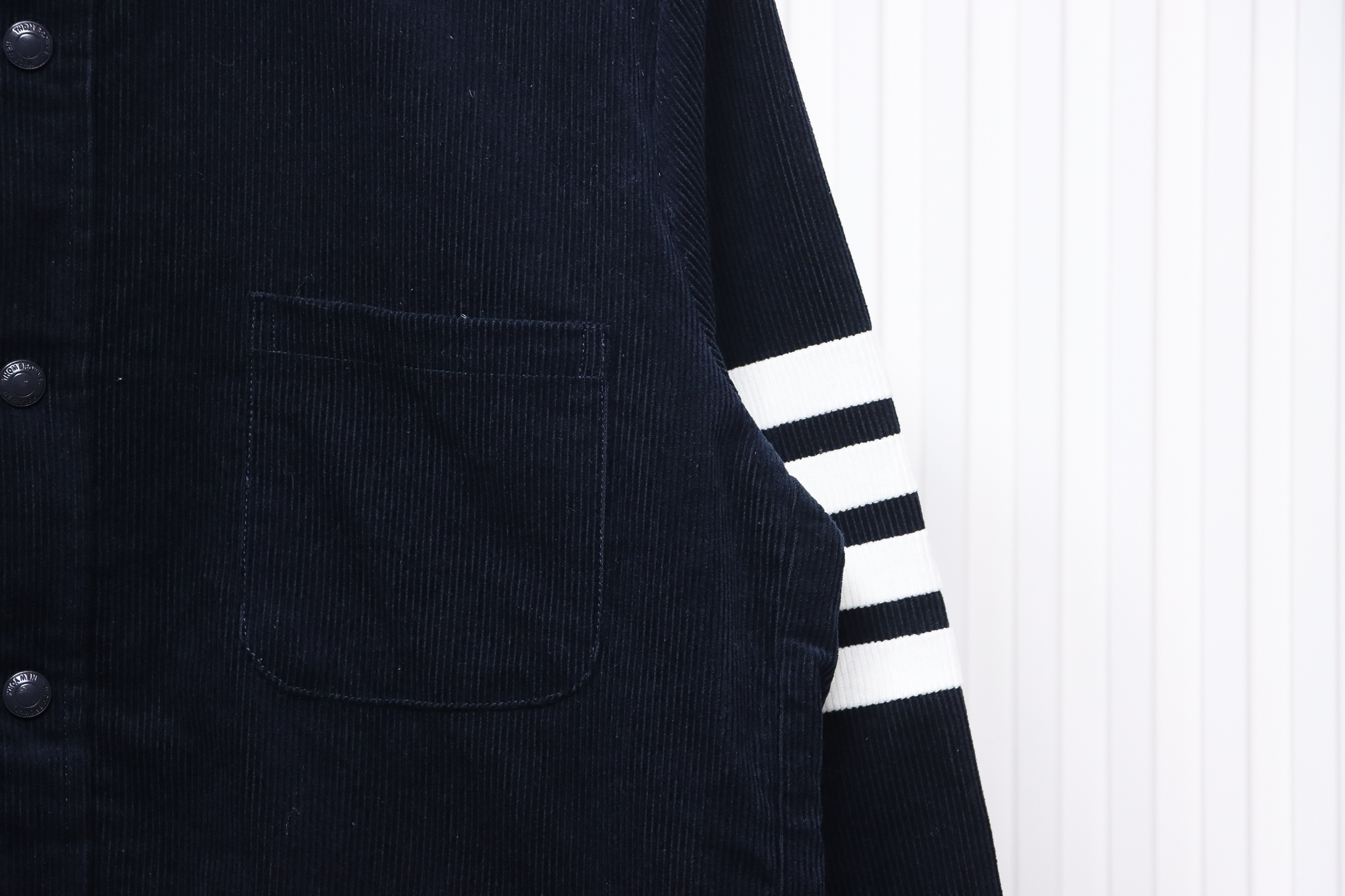 Thom Browne Corduroy Shirt Black