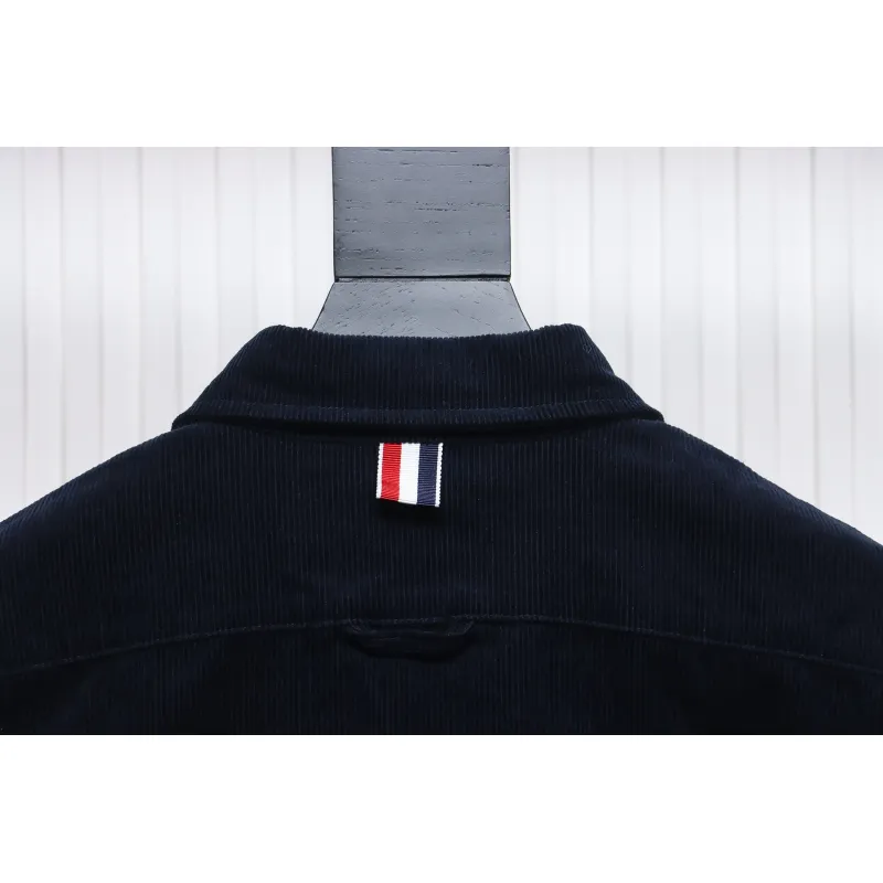 Thom Browne Corduroy Shirt Black