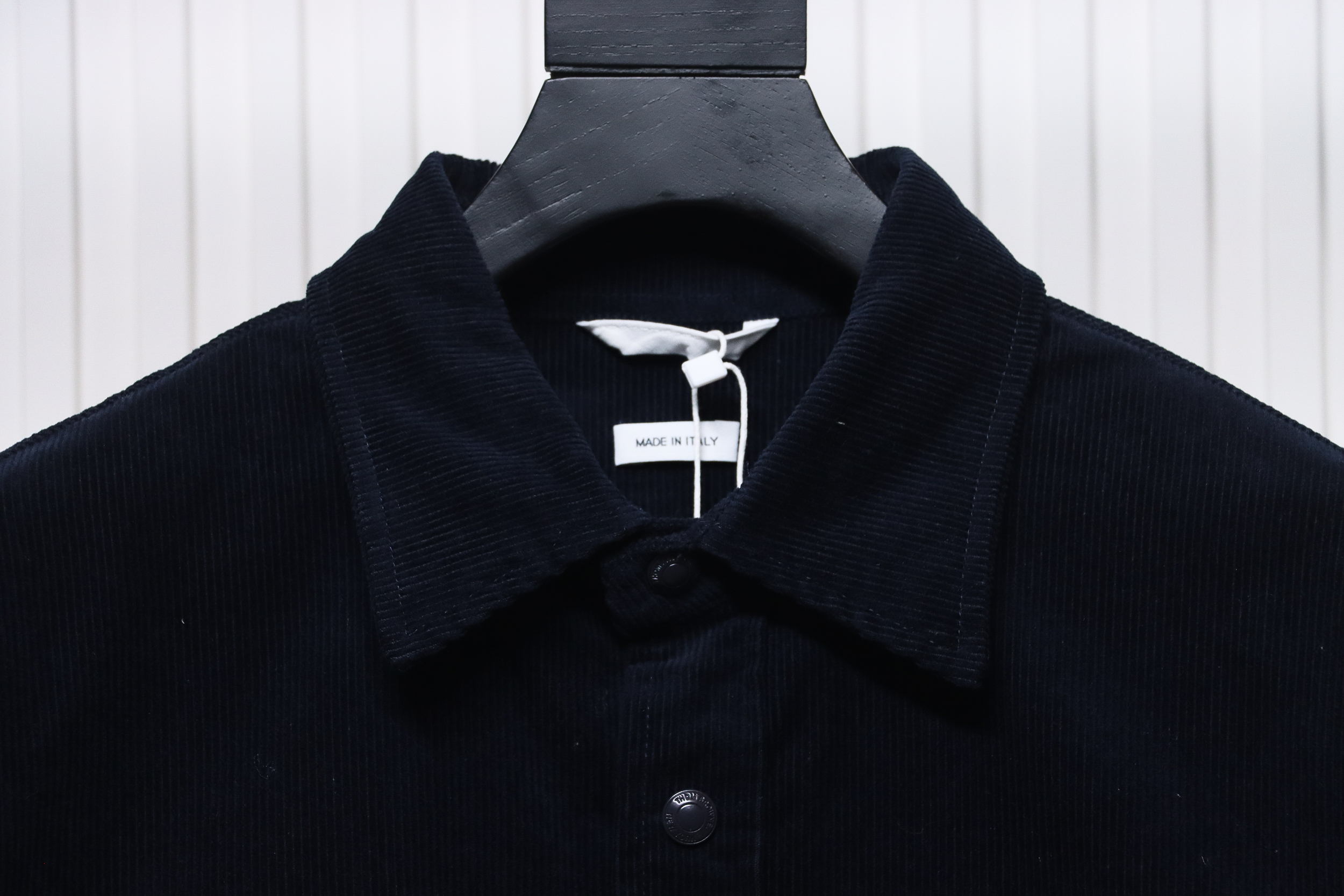Thom Browne Corduroy Shirt Black