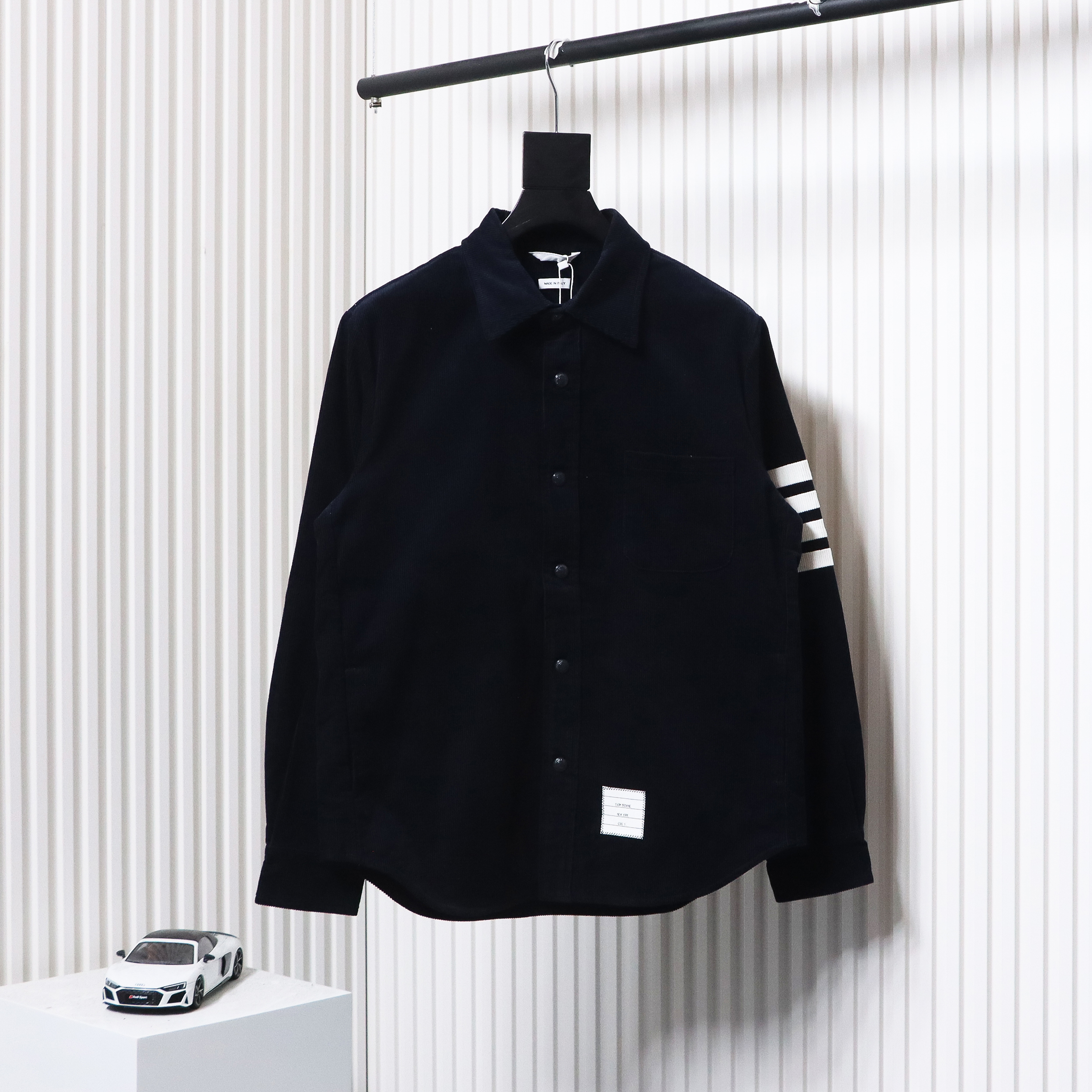 Thom Browne Corduroy Shirt Black