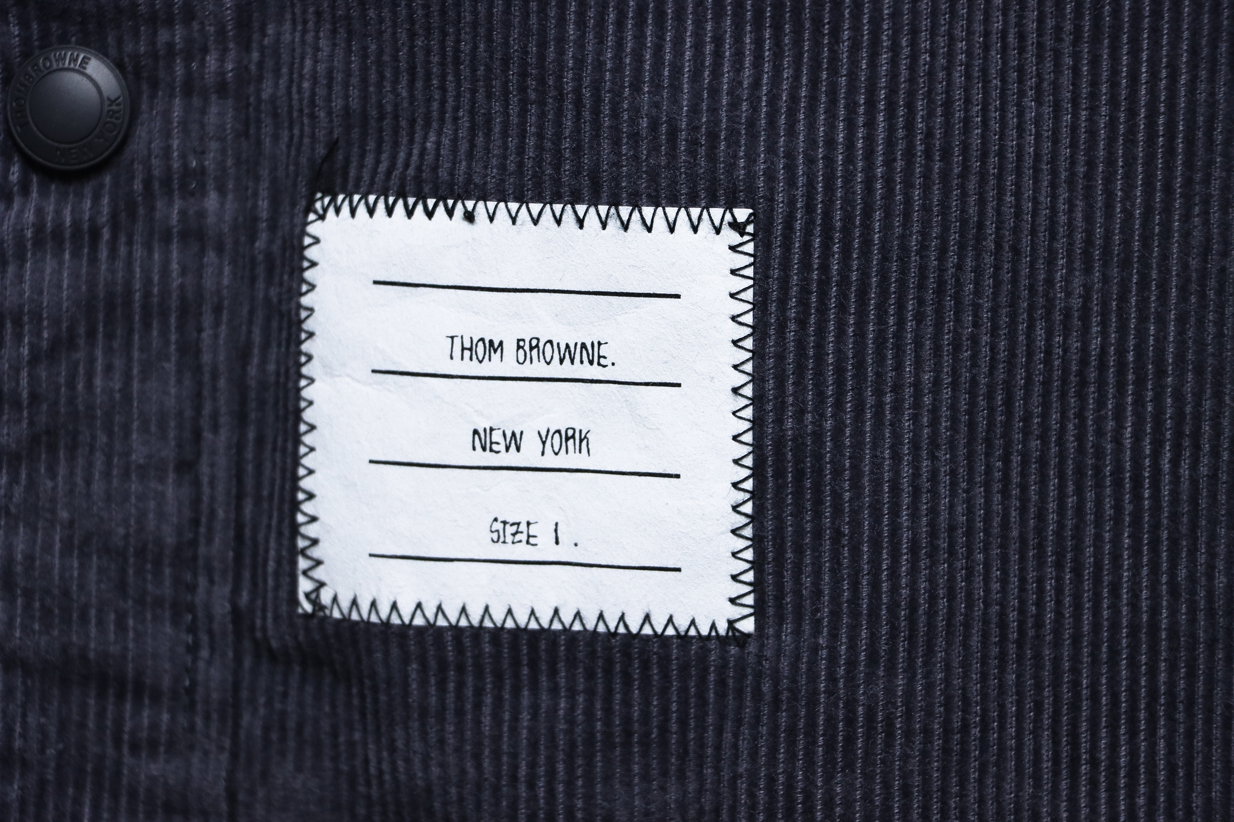 Thom Browne Corduroy Shirt Grey