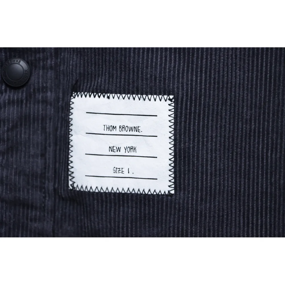 Thom Browne Corduroy Shirt Grey