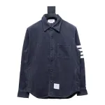 Thom Browne Corduroy Shirt Grey