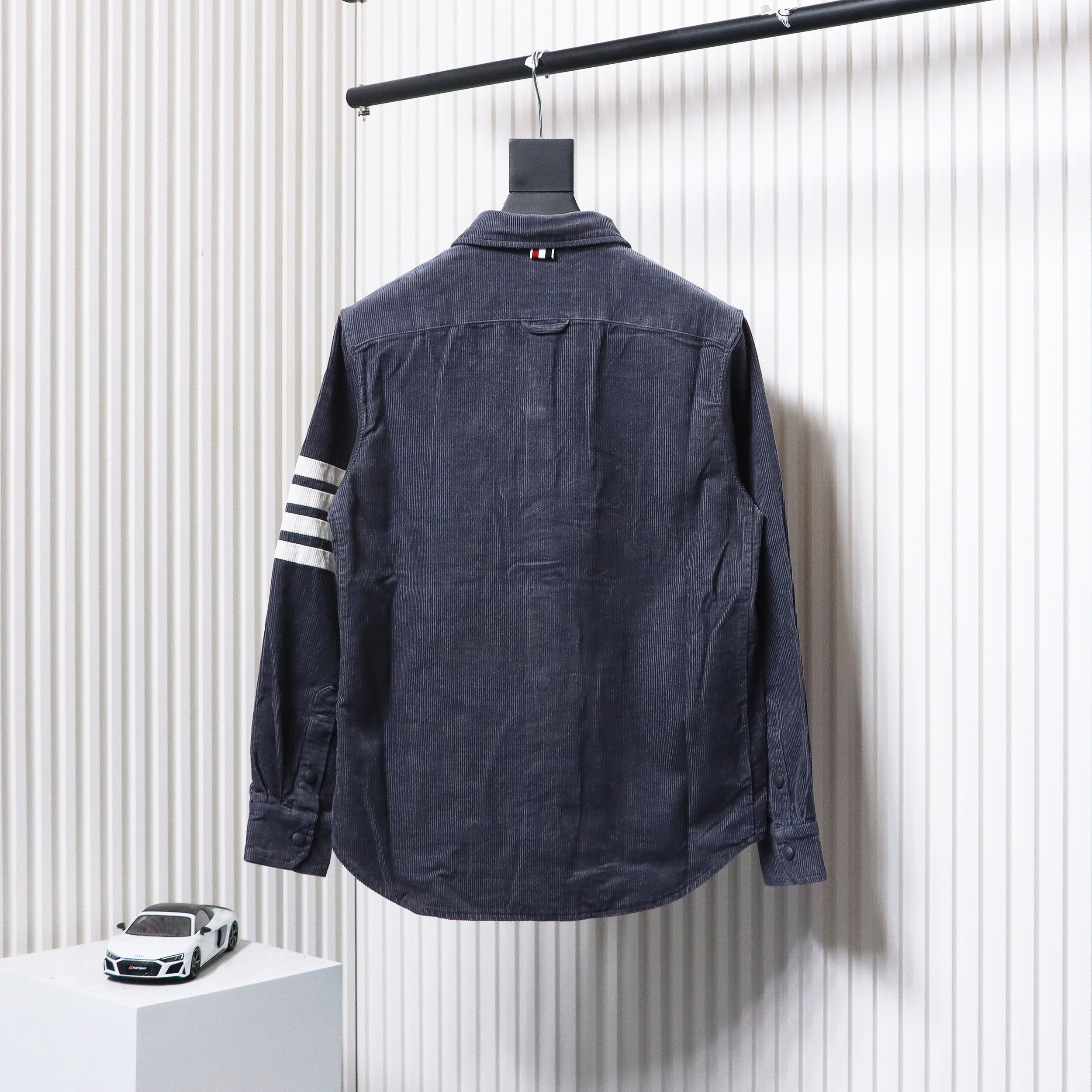 Thom Browne Corduroy Shirt Grey