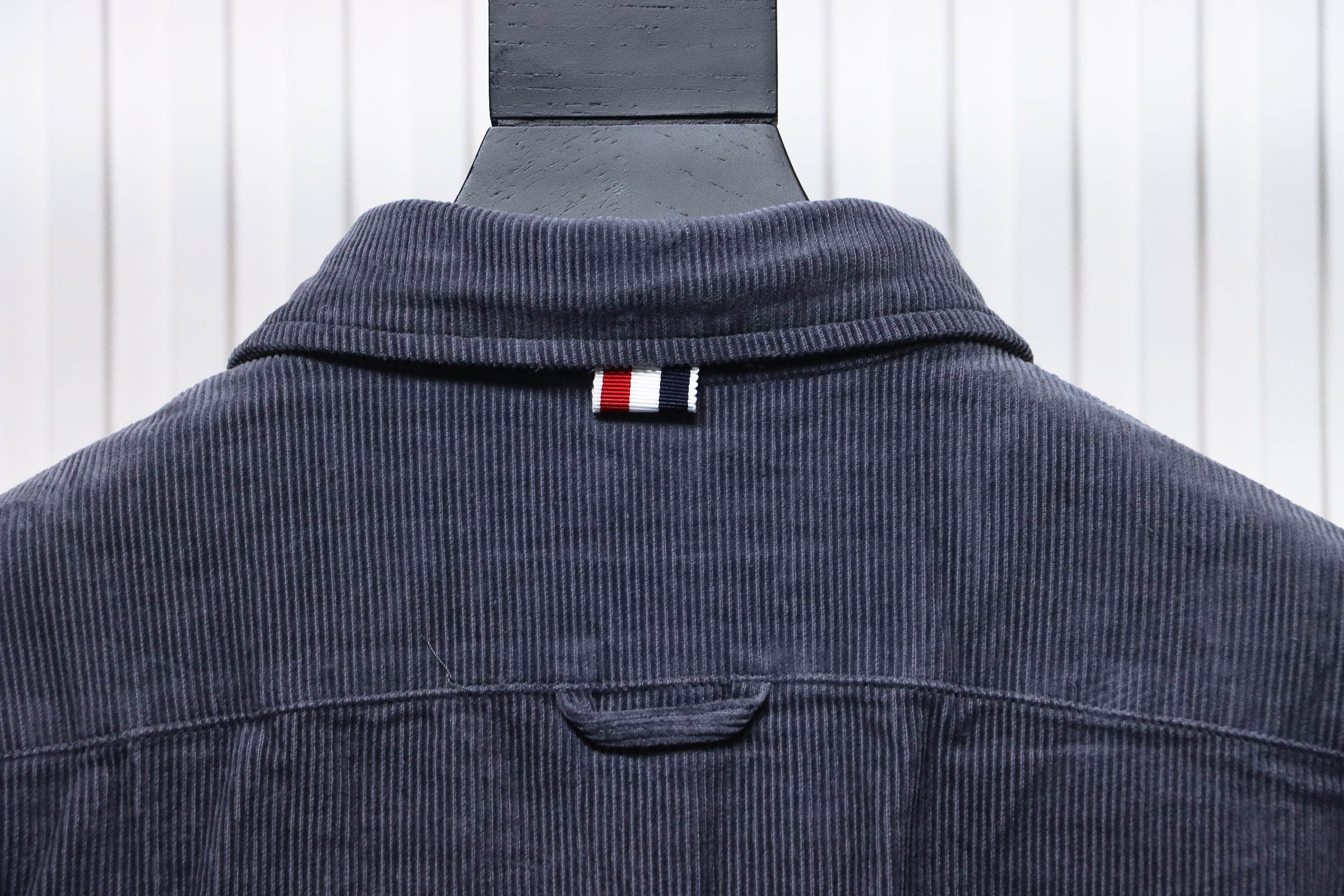 Thom Browne Corduroy Shirt Grey