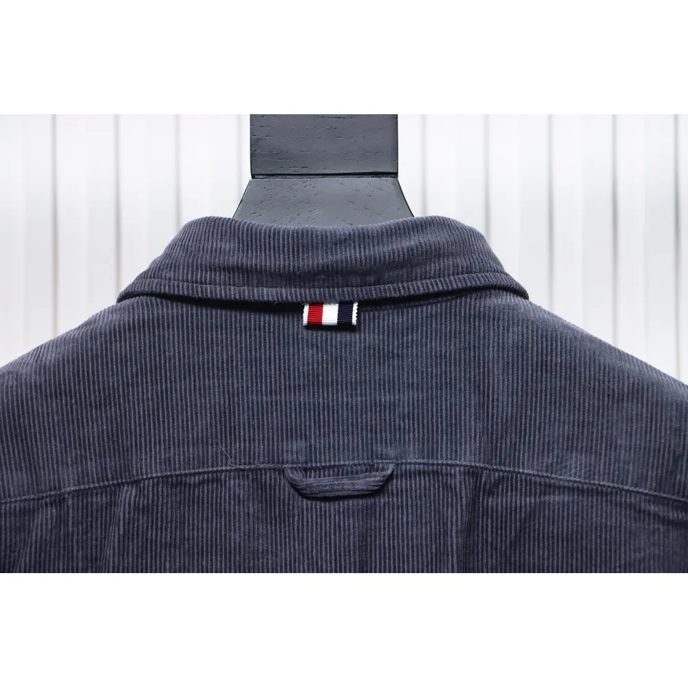 Thom Browne Corduroy Shirt Grey