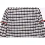 Thom Browne Plaid Long Sleeve Shirt