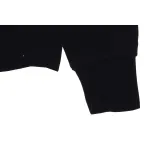 Thom Browne Special Offer Classic Contrast Color Yarn-Dyed Zip-Up Hoodie Black