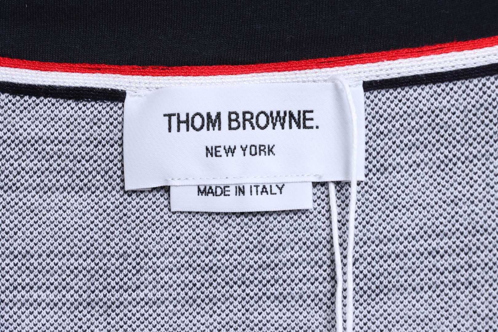 Thom Browne Special Price Jacquard Zip Hoodie Blue