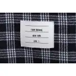 Thom Browne Special Price Jacquard Zip Hoodie Blue