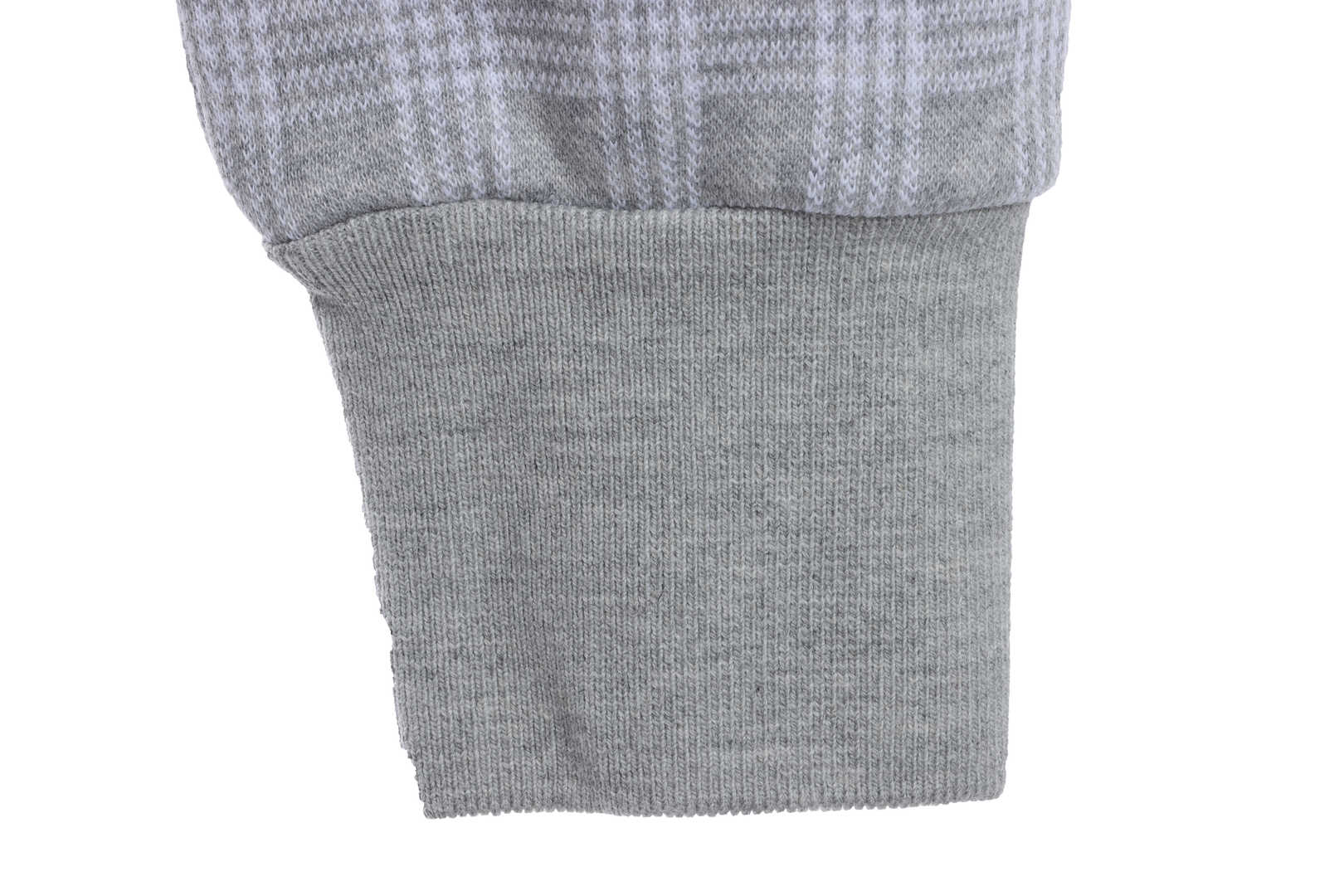 Thom Browne Special Price Jacquard Zip Hoodie Grey