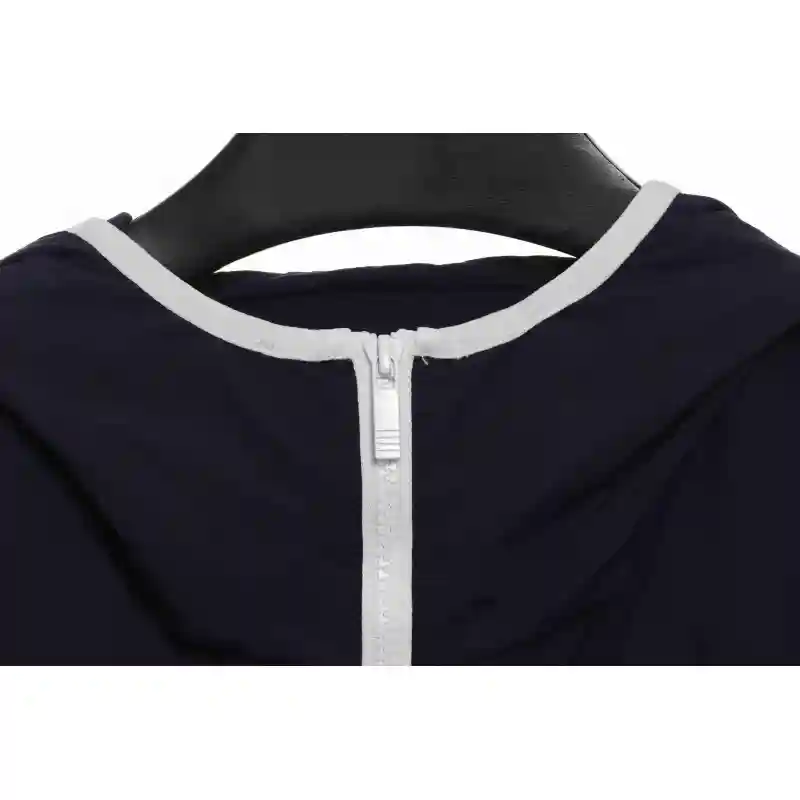 Thom Browne Technical Fabric Workwear Skin Suit Dark Blue