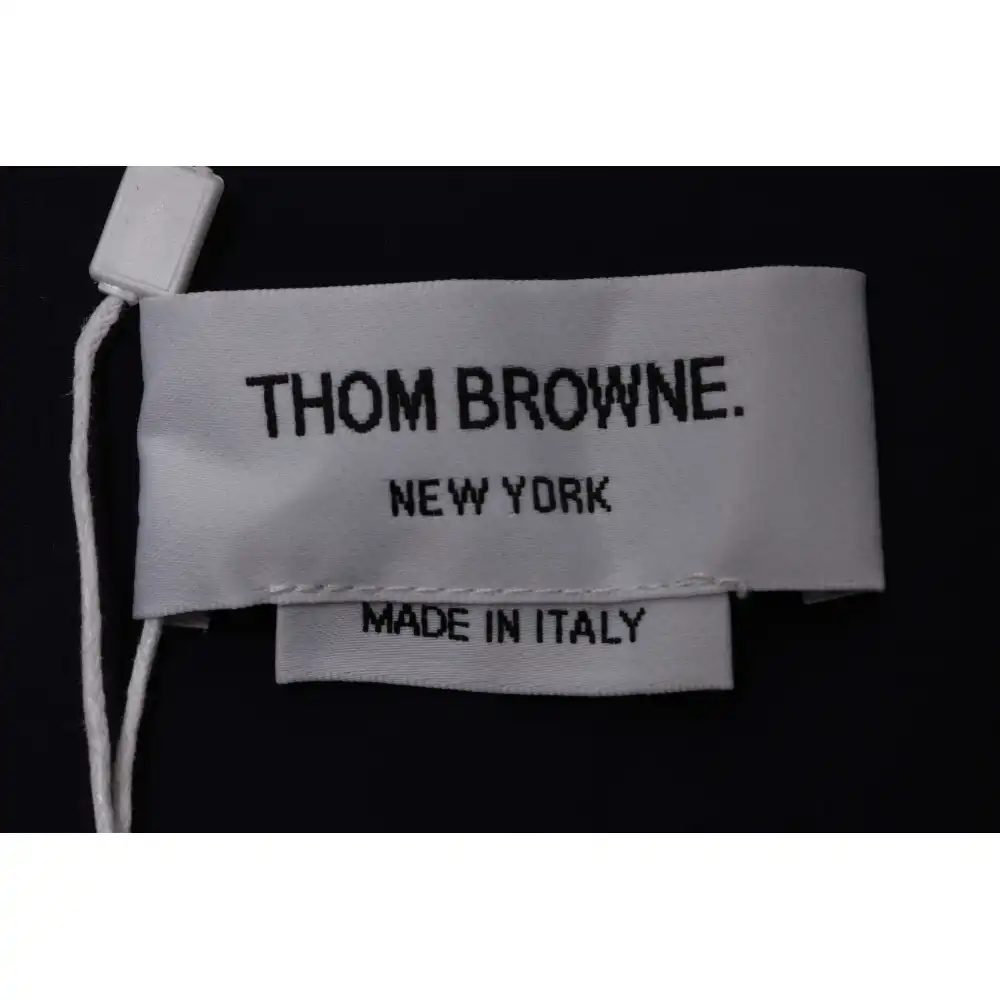 Thom Browne Technical Fabric Workwear Skin Suit Dark Blue