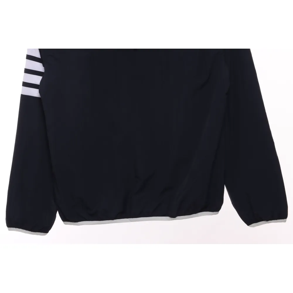 Thom Browne Technical Fabric Workwear Skin Suit Dark Blue