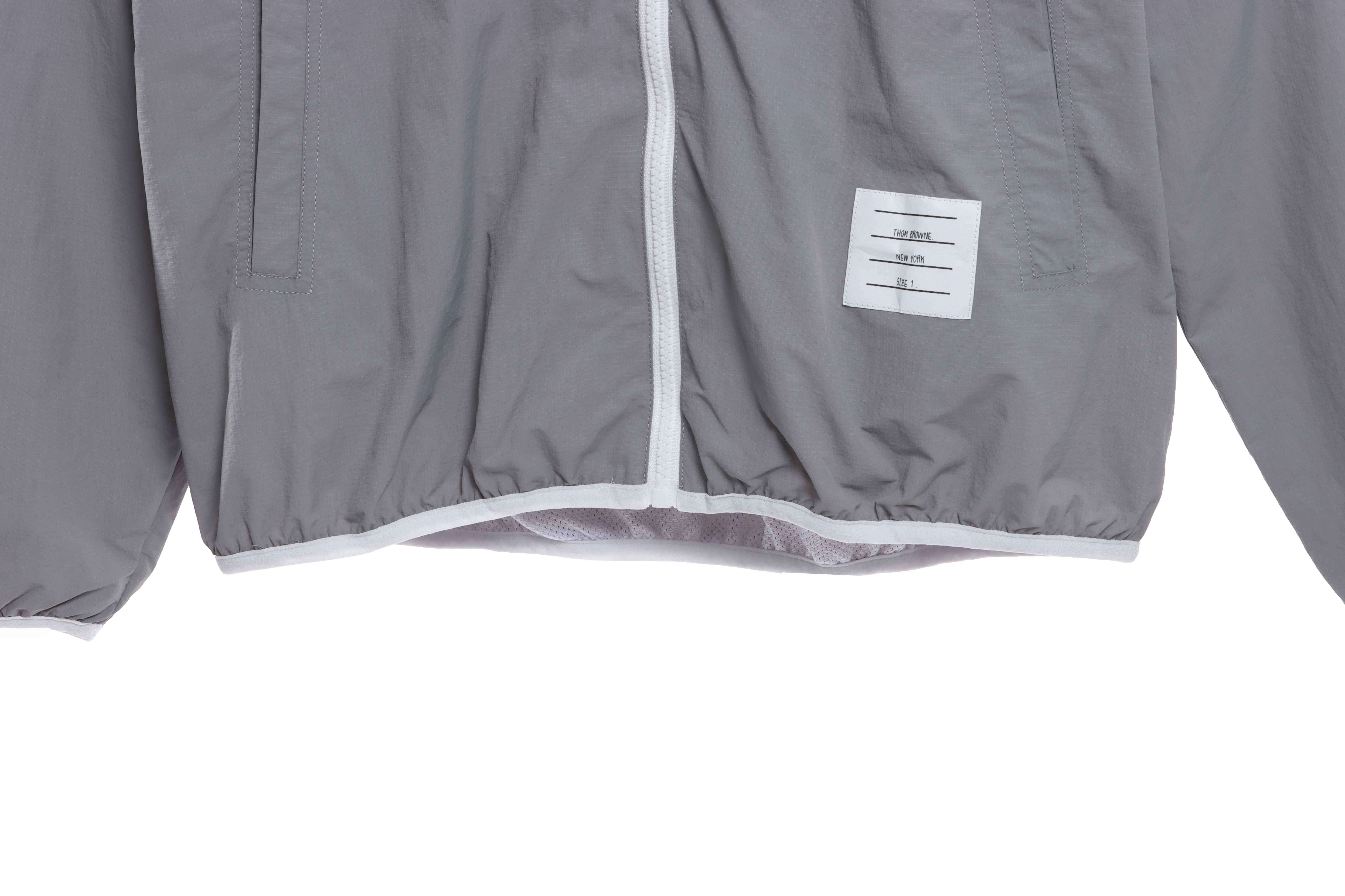 Thom Browne Technical Fabric Workwear Skin Suit Grey 